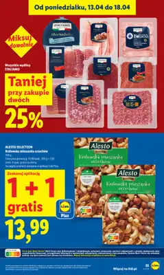 Lidl - gazetka promocyjna Oferta od czwartku od czwartku 16.04 do soboty 18.04 - strona 35