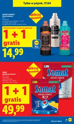 Lidl - gazetka promocyjna Oferta od czwartku od czwartku 16.04 do soboty 18.04 - strona 25