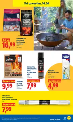 Lidl - gazetka promocyjna Oferta od czwartku od czwartku 16.04 do soboty 18.04 - strona 93