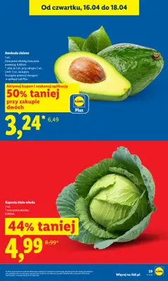 Lidl - gazetka promocyjna Oferta od czwartku od czwartku 16.04 do soboty 18.04 - strona 29