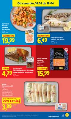 Lidl - gazetka promocyjna Oferta od czwartku od czwartku 16.04 do soboty 18.04 - strona 65