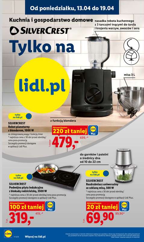 Lidl - gazetka promocyjna Oferta od czwartku od czwartku 16.04 do soboty 18.04 - strona 52