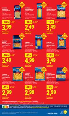 Lidl - gazetka promocyjna Oferta od czwartku od czwartku 16.04 do soboty 18.04 - strona 45