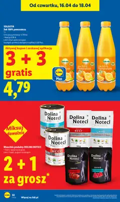 Lidl - gazetka promocyjna Oferta od czwartku od czwartku 16.04 do soboty 18.04 - strona 32