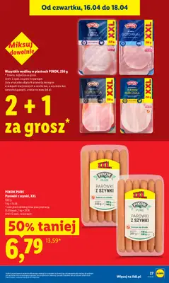 Lidl - gazetka promocyjna Oferta od czwartku od czwartku 16.04 do soboty 18.04 - strona 27