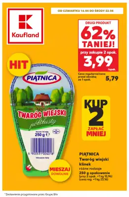 Kaufland - gazetka promocyjna Najlepsze promocje! od czwartku 16.04 do środy 22.04 - strona 5