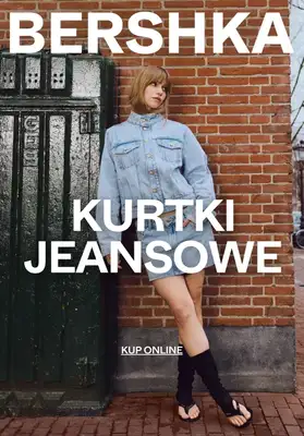 Bershka - gazetka promocyjna Damskie kurtki jeansowe od czwartku 16.04 