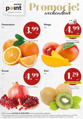 Market Point - gazetka promocyjna Promocje weekendowe od czwartku 16.04 do soboty 18.04 - strona 4