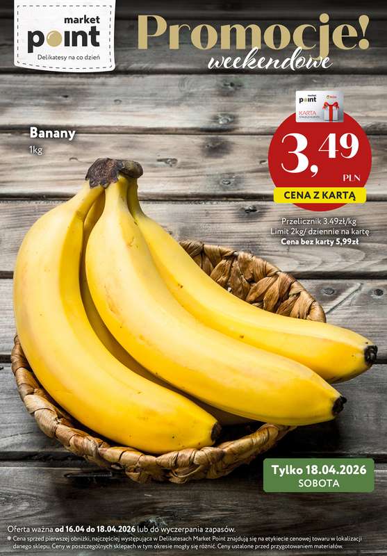 Market Point - gazetka promocyjna Promocje weekendowe od czwartku 16.04 do soboty 18.04 - strona 5