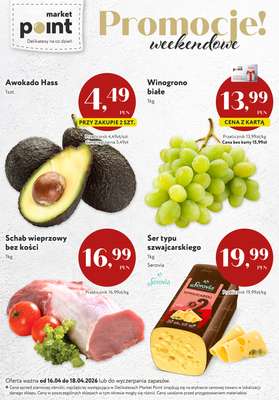 Market Point - gazetka promocyjna Promocje weekendowe od czwartku 16.04 do soboty 18.04 - strona 6
