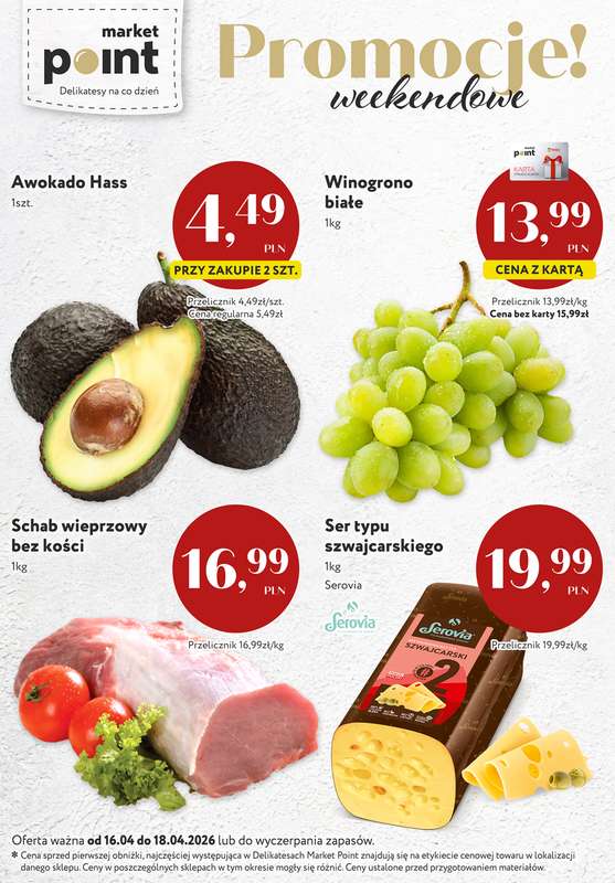 Market Point - gazetka promocyjna Promocje weekendowe od czwartku 16.04 do soboty 18.04 - strona 6