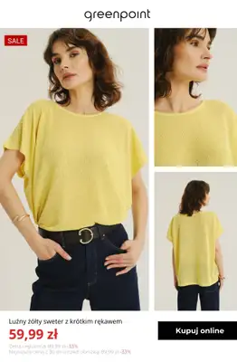 Greenpoint - gazetka promocyjna Brown & Pastel Yellow – najmodniejsze kolory sezonu od czwartku 16.04  - strona 5