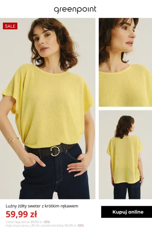 Greenpoint - gazetka promocyjna Brown & Pastel Yellow – najmodniejsze kolory sezonu od czwartku 16.04  - strona 5