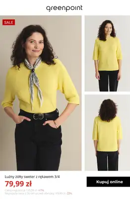 Greenpoint - gazetka promocyjna Brown & Pastel Yellow – najmodniejsze kolory sezonu od czwartku 16.04  - strona 7