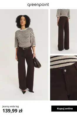 Greenpoint - gazetka promocyjna Brown & Pastel Yellow – najmodniejsze kolory sezonu od czwartku 16.04  - strona 12