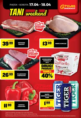 Gram Market - gazetka promocyjna Cały tydzień niskie ceny od piątku 17.04 do środy 22.04 - strona 2