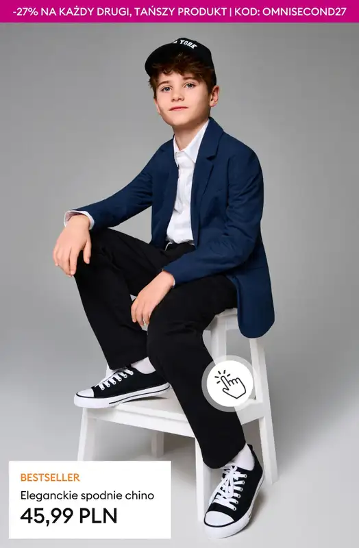 Sinsay - gazetka promocyjna -27% na KAŻDY drugi, tańszy produkt od czwartku 16.04 do poniedziałku 20.04 - strona 17