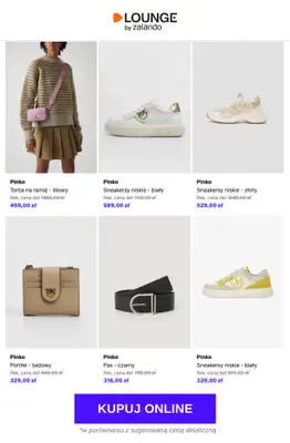 Lounge by Zalando - gazetka promocyjna Do -76%  Pinko - Buty & Akcesoria od czwartku 16.04 do niedzieli 19.04 - strona 10