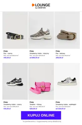 Lounge by Zalando - gazetka promocyjna Do -76%  Pinko - Buty & Akcesoria od czwartku 16.04 do niedzieli 19.04 - strona 6