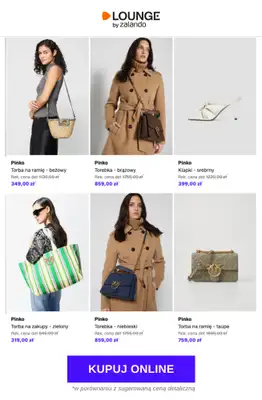 Lounge by Zalando - gazetka promocyjna Do -76%  Pinko - Buty & Akcesoria od czwartku 16.04 do niedzieli 19.04 - strona 11