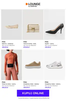 Lounge by Zalando - gazetka promocyjna Do -76%  Pinko - Buty & Akcesoria od czwartku 16.04 do niedzieli 19.04 - strona 3