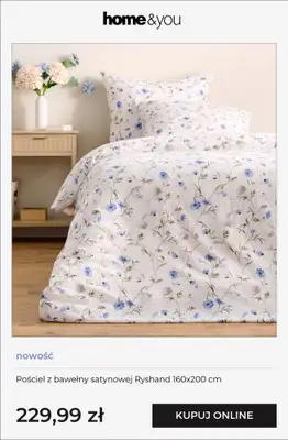 home&you - gazetka promocyjna Nowości: pościele od czwartku 16.04 do niedzieli 26.04 - strona 7