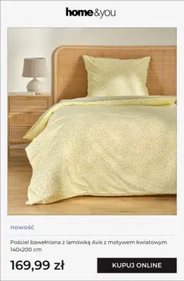home&you - gazetka promocyjna Nowości: pościele od czwartku 16.04 do niedzieli 26.04 - strona 9