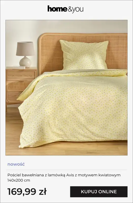 home&you - gazetka promocyjna Nowości: pościele od czwartku 16.04 do niedzieli 26.04 - strona 9