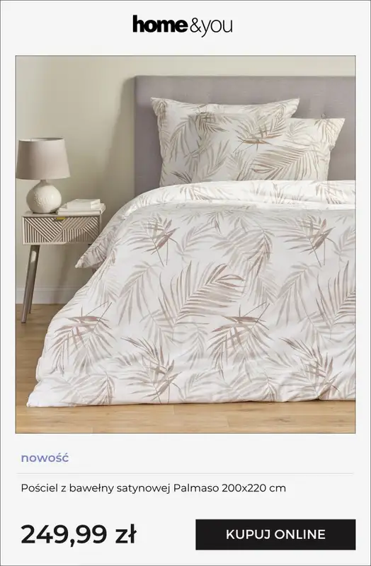 home&you - gazetka promocyjna Nowości: pościele   - strona 2