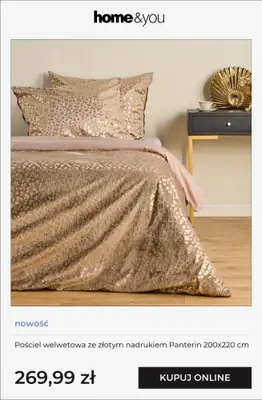 home&you - gazetka promocyjna Nowości: pościele od czwartku 16.04 do niedzieli 26.04 - strona 5