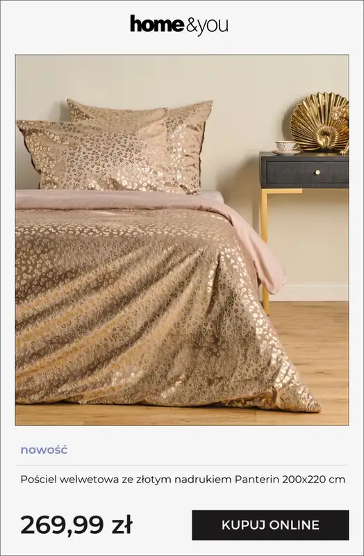 home&you - gazetka promocyjna Nowości: pościele od czwartku 16.04 do niedzieli 26.04 - strona 5
