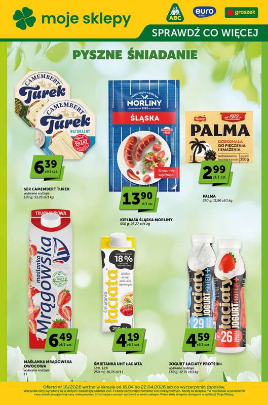 Euro Sklep - gazetka promocyjna Sprawdź, co więcej  do środy 22.04