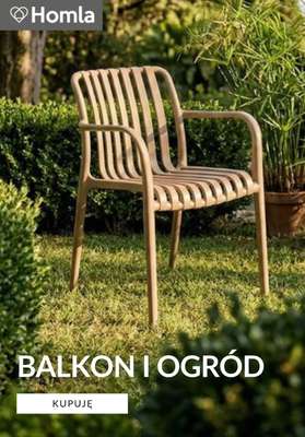 Homla - gazetka promocyjna Balkon i ogród od czwartku 16.04 
