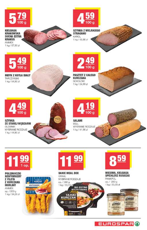 SPAR - gazetka promocyjna Gazetka Eurospar od środy 22.04 do niedzieli 03.05 - strona 7