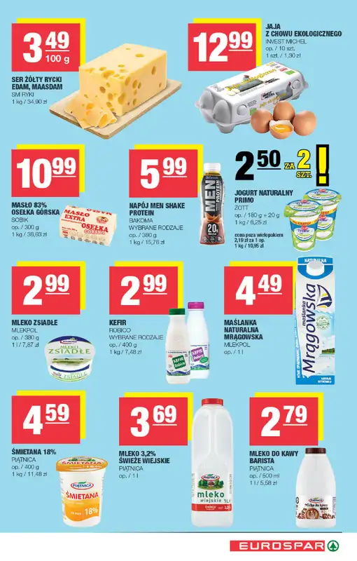 SPAR - gazetka promocyjna Gazetka Eurospar od środy 22.04 do niedzieli 03.05 - strona 5