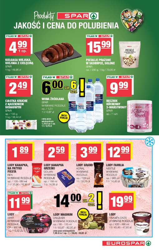 SPAR - gazetka promocyjna Gazetka Eurospar od środy 22.04 do niedzieli 03.05 - strona 13