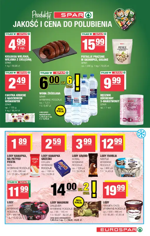 SPAR - gazetka promocyjna Gazetka Eurospar od środy 22.04 do niedzieli 03.05 - strona 13