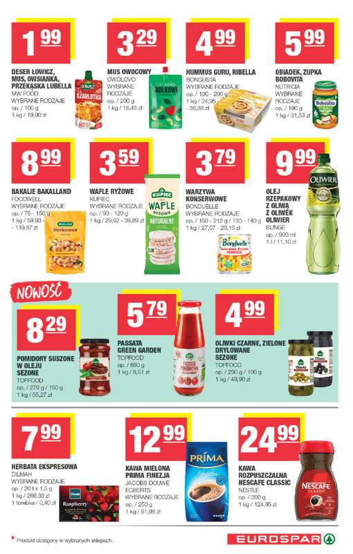 SPAR - gazetka promocyjna Gazetka Eurospar od środy 22.04 do niedzieli 03.05 - strona 9