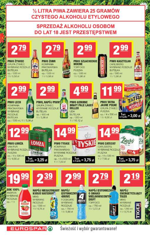 SPAR - gazetka promocyjna Gazetka Eurospar od środy 22.04 do niedzieli 03.05 - strona 12