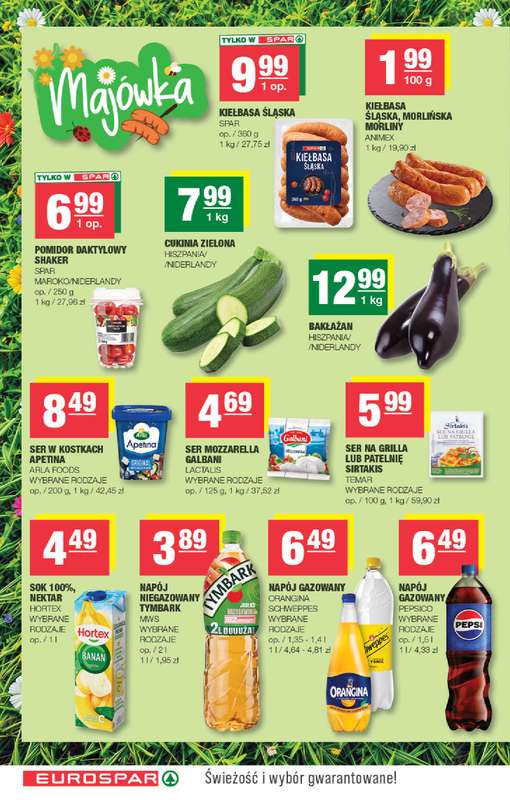 SPAR - gazetka promocyjna Gazetka Eurospar od środy 22.04 do niedzieli 03.05 - strona 10