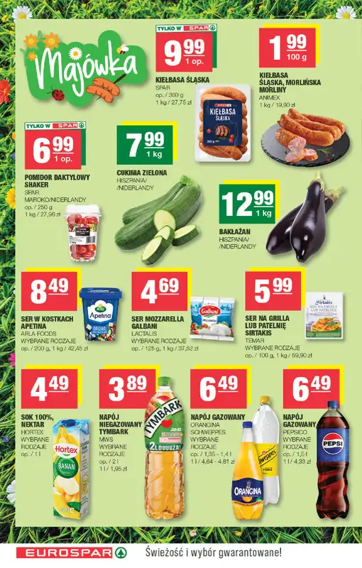 SPAR - gazetka promocyjna Gazetka Eurospar od środy 22.04 do niedzieli 03.05 - strona 10