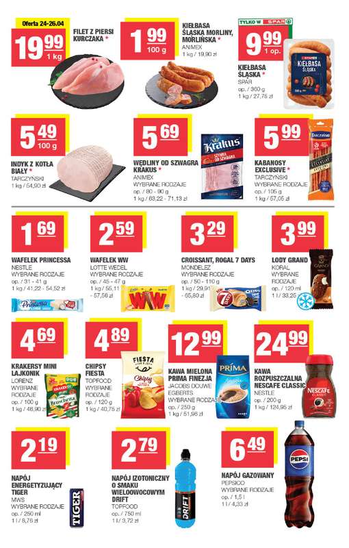 SPAR - gazetka promocyjna Gazetka Spar Mini od środy 22.04 do niedzieli 03.05 - strona 3