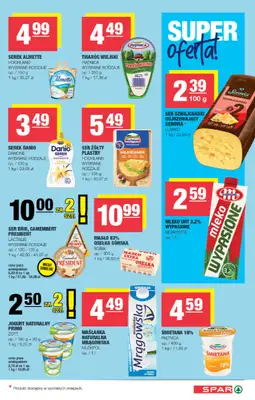 SPAR - gazetka promocyjna Gazetka Spar od środy 22.04 do niedzieli 03.05 - strona 3