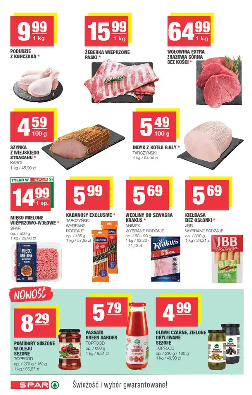SPAR - gazetka promocyjna Gazetka Spar od środy 22.04 do niedzieli 03.05 - strona 4