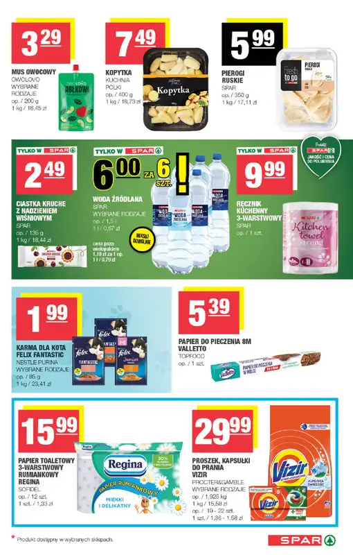 SPAR - gazetka promocyjna Gazetka Spar od środy 22.04 do niedzieli 03.05 - strona 5