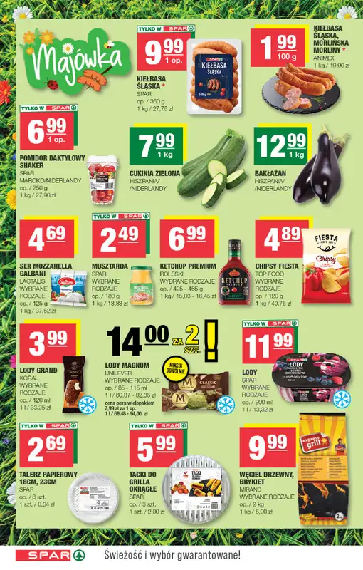 SPAR - gazetka promocyjna Gazetka Spar od środy 22.04 do niedzieli 03.05 - strona 6