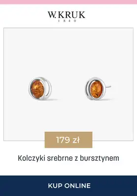 BEST SALE - gazetka promocyjna W.Kruk |  -15% na kolczyki od czwartku 16.04 do środy 22.04 - strona 3