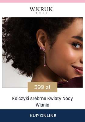 BEST SALE - gazetka promocyjna W.Kruk |  -15% na kolczyki od czwartku 16.04 do środy 22.04 - strona 6