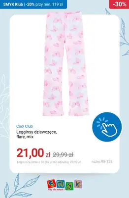 Smyk - gazetka promocyjna -20% przy zakupach za min. 119 zł - Dni Klubowiczów! od czwartku 16.04 do poniedziałku 20.04 - strona 10