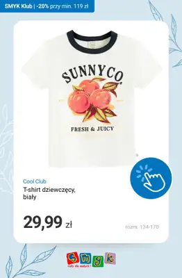 Smyk - gazetka promocyjna -20% przy zakupach za min. 119 zł - Dni Klubowiczów! od czwartku 16.04 do poniedziałku 20.04 - strona 12